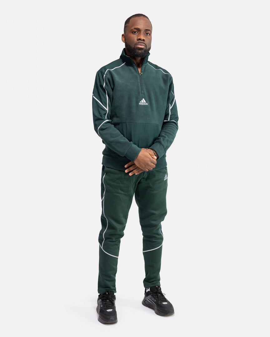 Adidas Essentials Reflective Tracksuit - Green