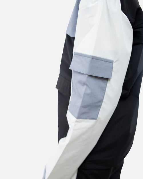 ADJ Tracksuit - White/Black/Grey - Footkorner