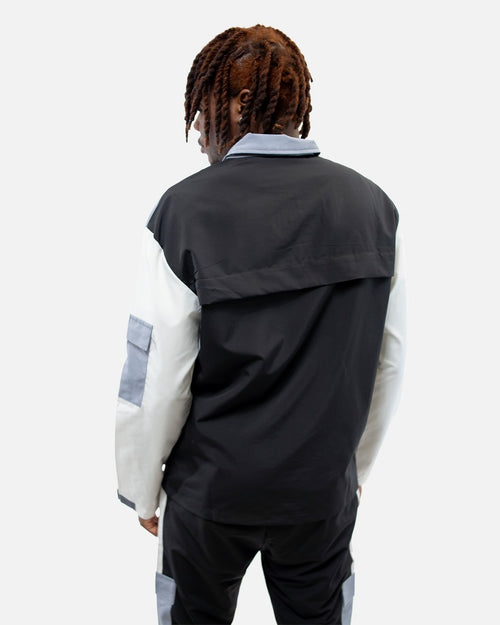 ADJ Tracksuit - White/Black/Grey - Footkorner