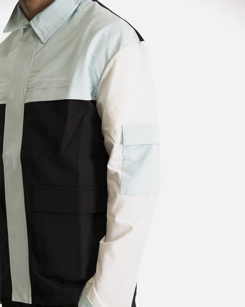 ADJ Tracksuit - Black/White/Green - Footkorner