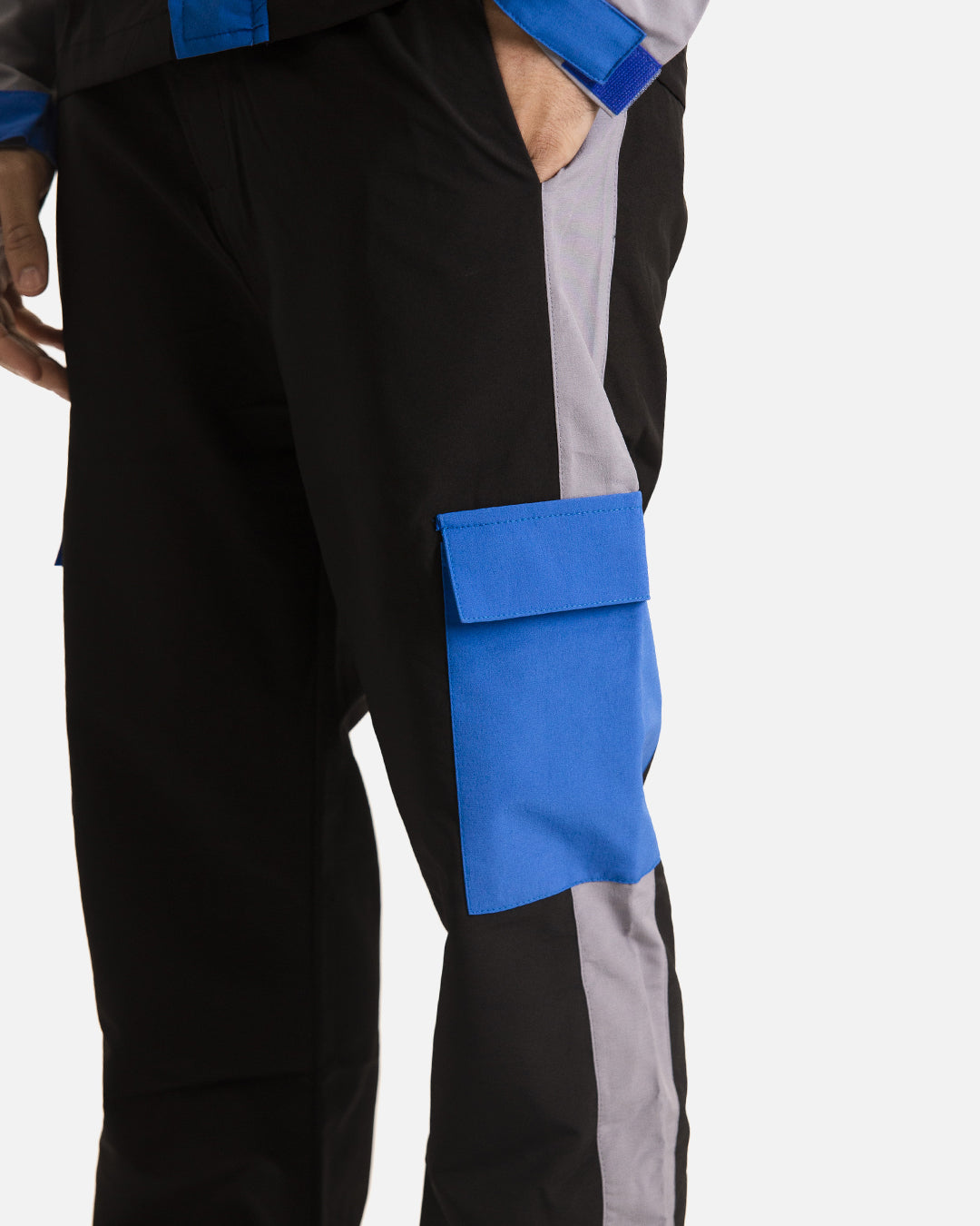 FootkornerSurvêtement ADJ -Noir/Bleu/Gris