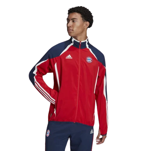 Bayern Munich Teamgeist Tracksuit 2022 - Blue/Red/White