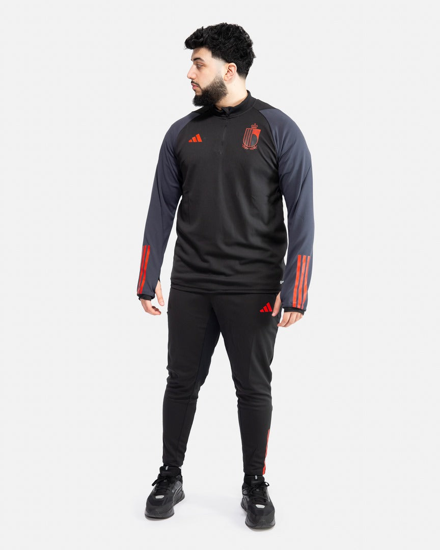 Belgium 2022 training tracksuit - Black/Red