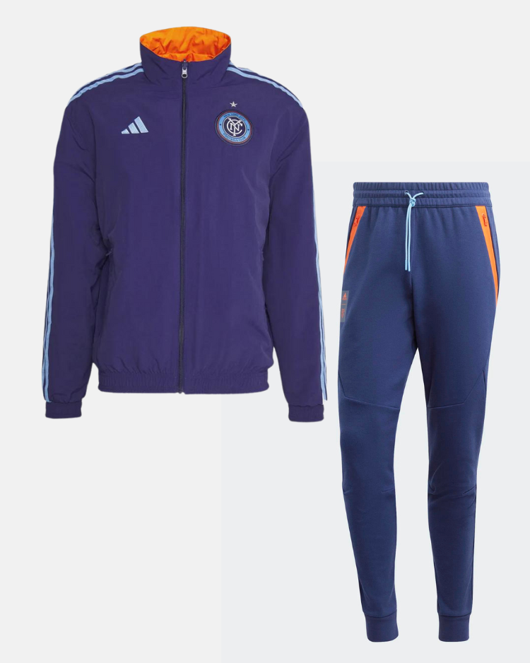 New York City FC 2022/2023 Trainingsanzug – Blau/Orange