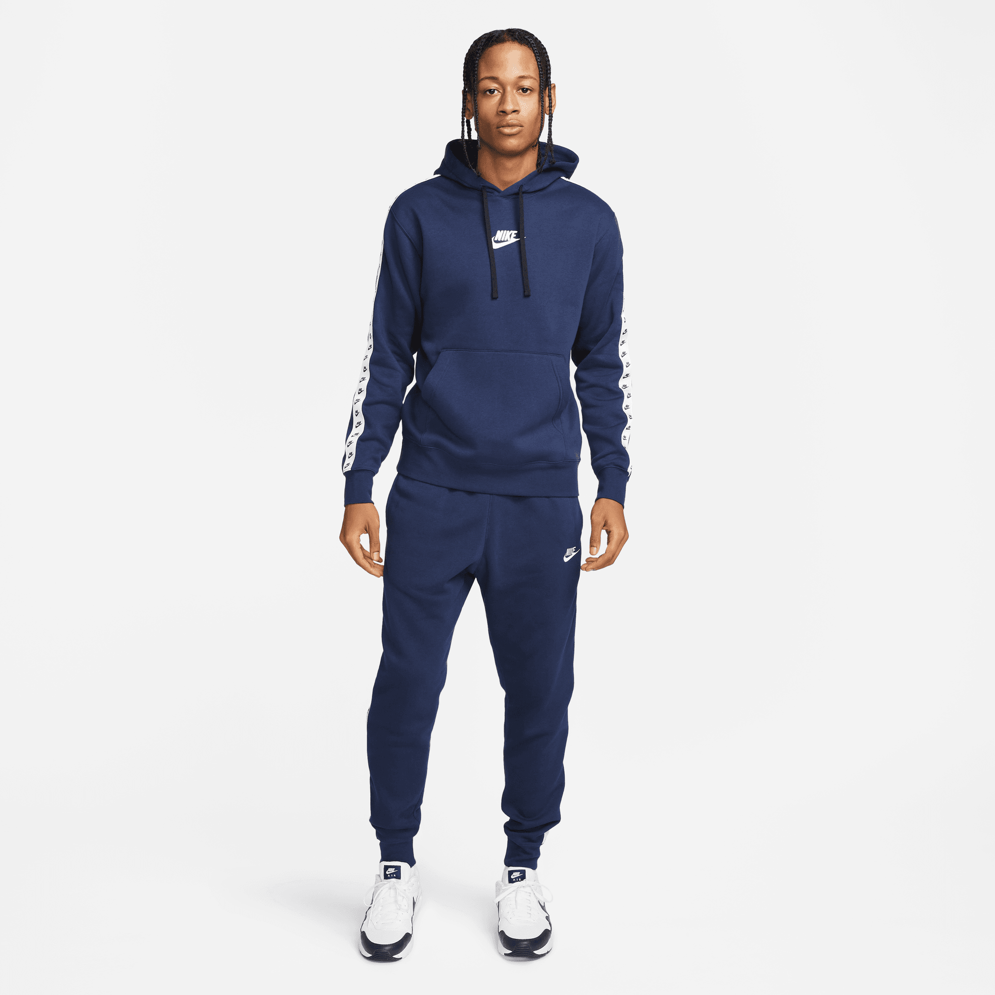 Nike Sportswear Essential Trainingsanzug – Blau