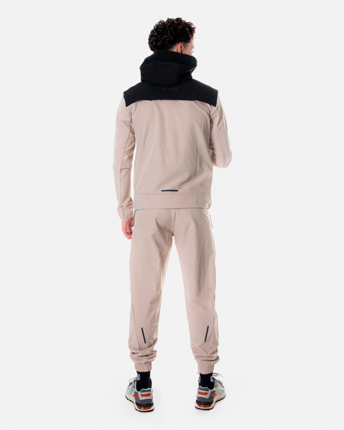 Survêtement Scampia Scalare - Beige/Noir - Footkorner