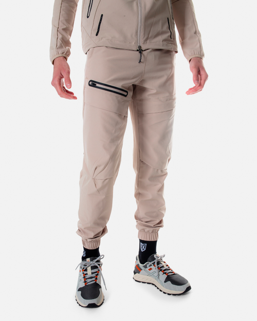 Survêtement Scampia Scalare - Beige/Noir - Footkorner