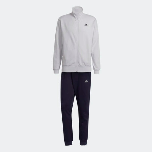 Adidas Logo Graphic Tracksuit - Grey/Black - Footkorner