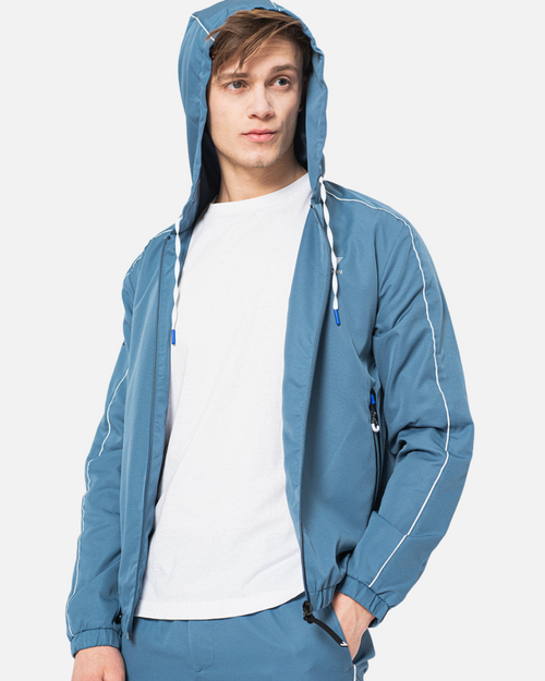 EA7 Ventus 7 Dynamic Athlete Tracksuit - Blue - Footkorner