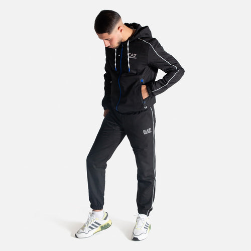 Chándal de atleta EA7 Ventus 7 Dynamic - Negro/Azul - Footkorner