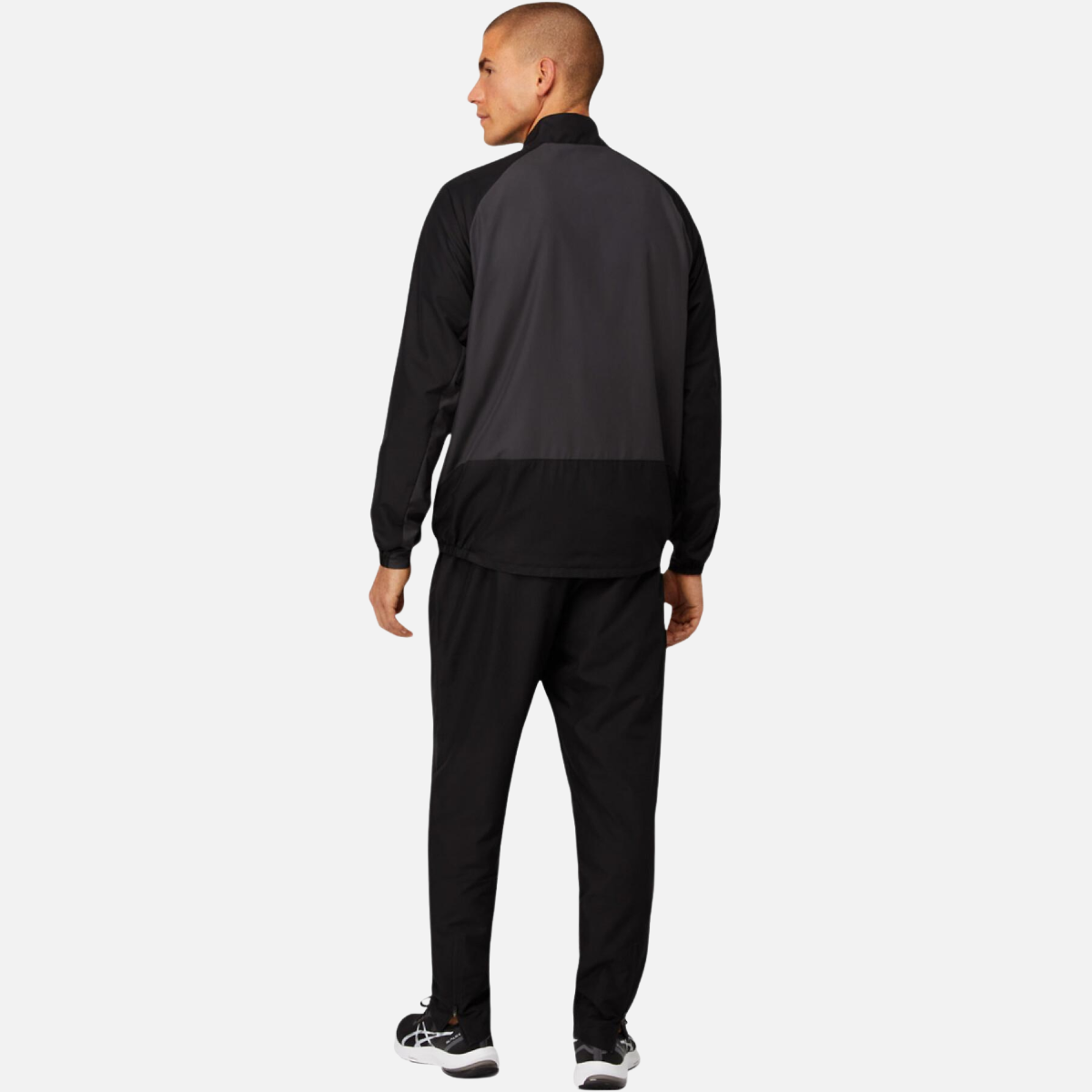 Asics Match Suit Tracksuit - Black/Grey