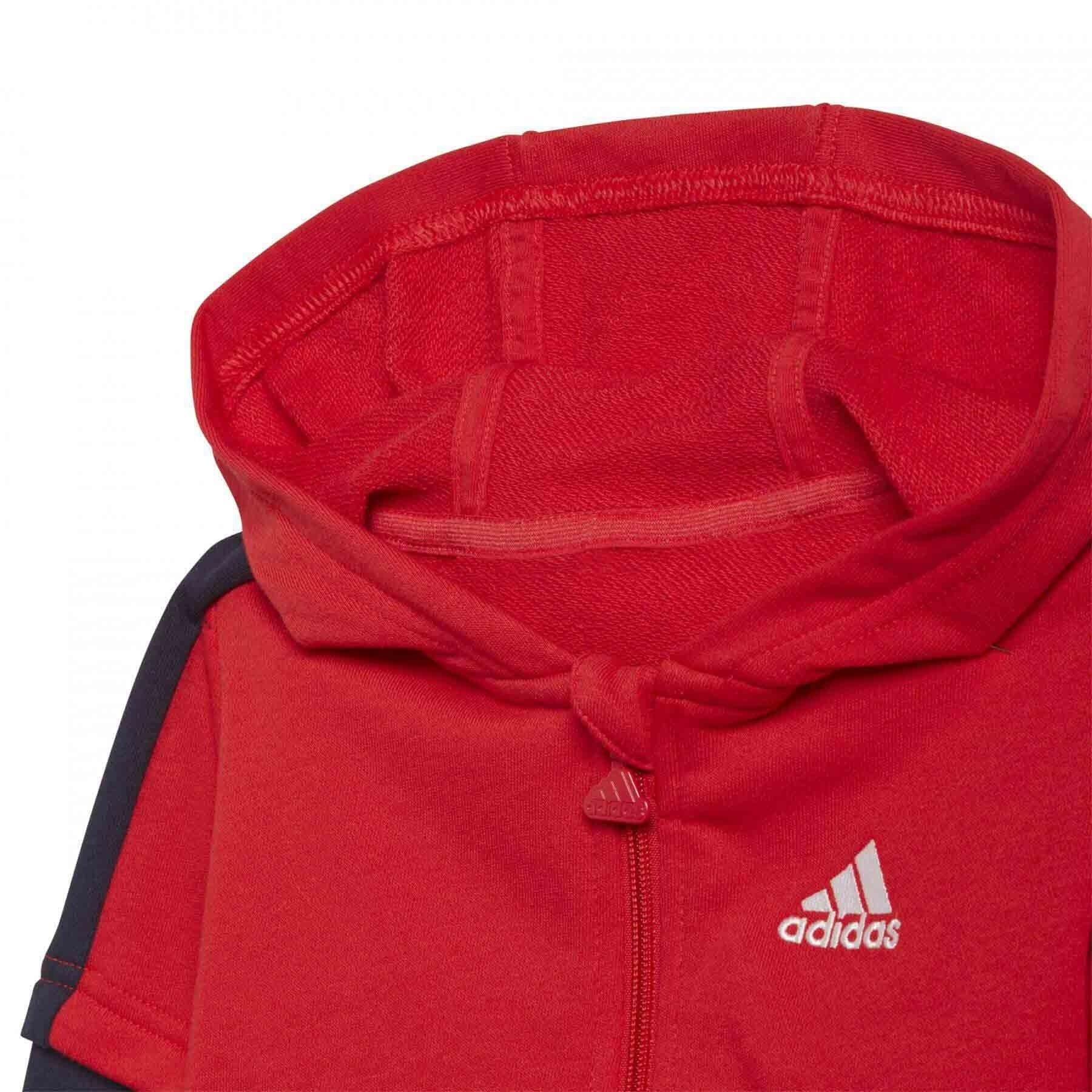 FootkornerTuta bambino Adidas con cappuccio - rossa/blu