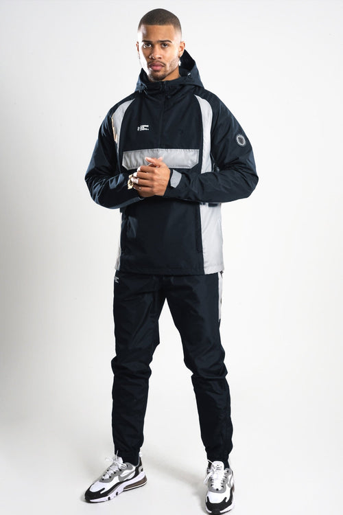 Comme des Loups Bronx Tracksuit - Navy/White  - Footkorner