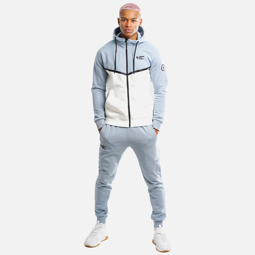 Comme des Loups Everest Trainingsanzug – Blau/Weiß - Footkorner