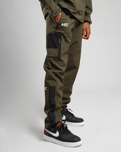 Comme des Loups Harlem 2 Tracksuit - Khaki/Black - Footkorner