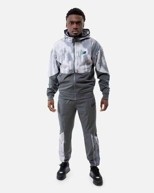 Emporio Armani EA7 Tracksuit - Grey/White - Footkorner