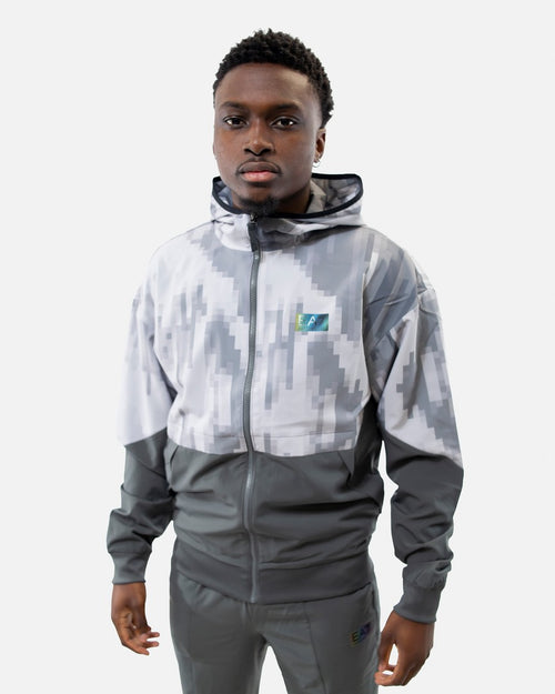 Emporio Armani EA7 Tracksuit - Grey/White - Footkorner