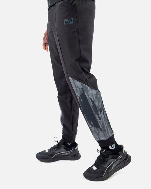 Emporio Armani EA7 Trainingsanzug – Schwarz/Grau - Footkorner