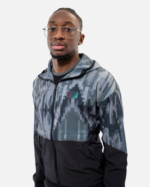 Emporio Armani EA7 Trainingsanzug – Schwarz/Grau - Footkorner