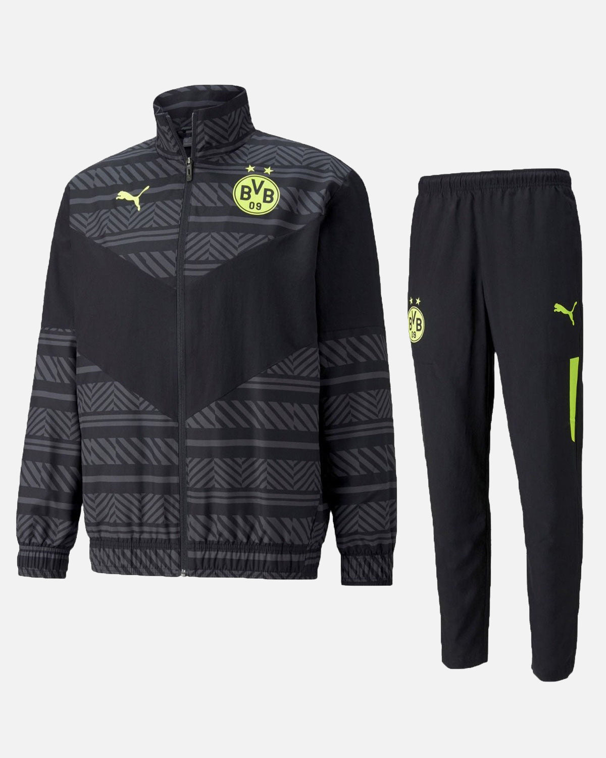 FootkornerDortmund-Trainingsanzug 2022 – Schwarz/Gelb