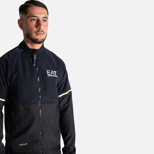Chándal EA7 Ventus 7 - Negro/Amarillo - Footkorner