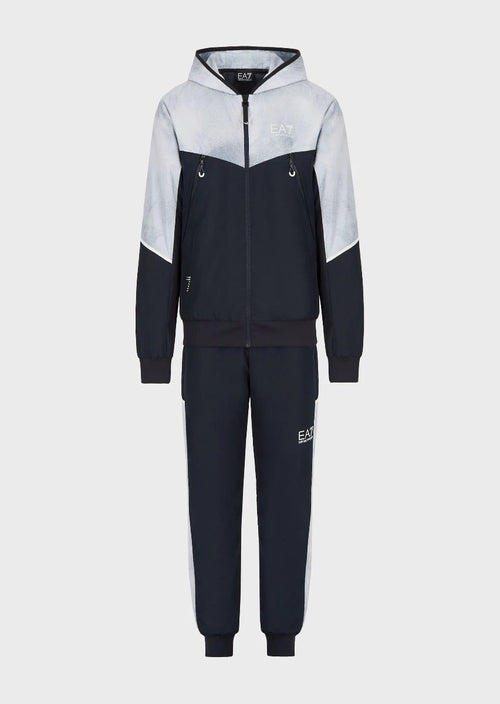 EA7 Venus 7 Trainingsanzug – Blau/Grau - Footkorner