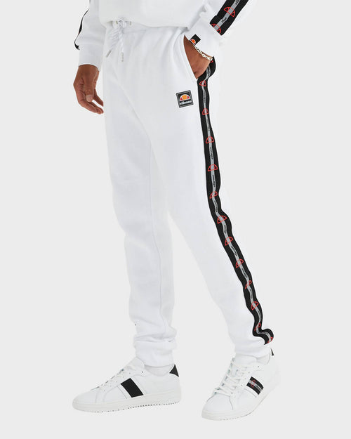 Ellesse Jettan Track Pants - White/Black - Footkorner