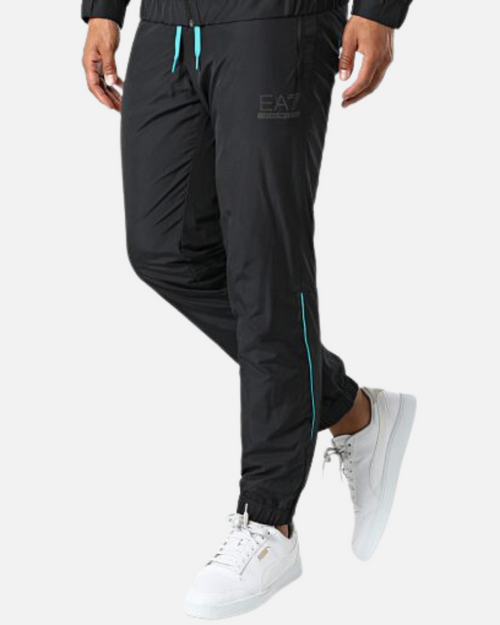 Emporio Armani EA7 Tennis Pro Trainingsanzug – Schwarz/Blau - Footkorner