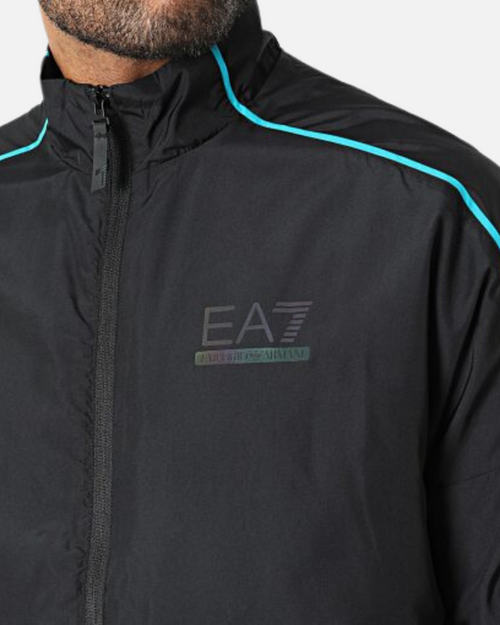 Emporio Armani EA7 Tennis Pro Trainingsanzug – Schwarz/Blau - Footkorner