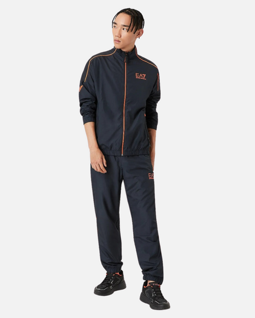 Emporio Armani EA7 Ventus 7 Trainingsanzug – Blau/Orange - Footkorner