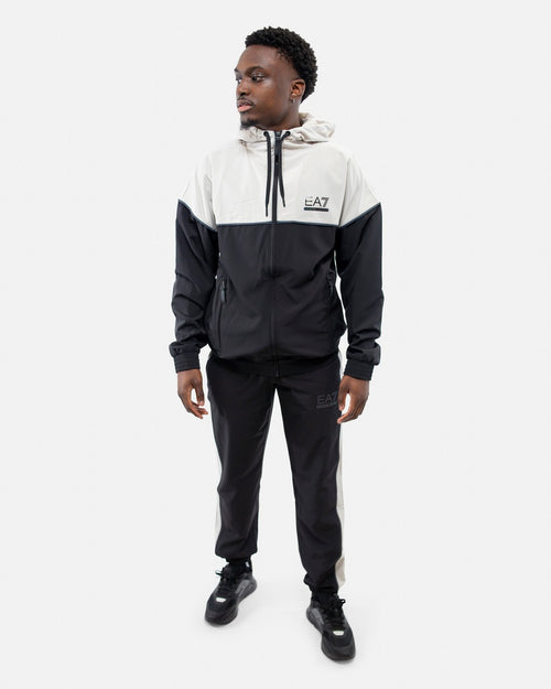 Tuta Emporio Armani EA7 Ventus 7 - Nera/Beige - Footkorner
