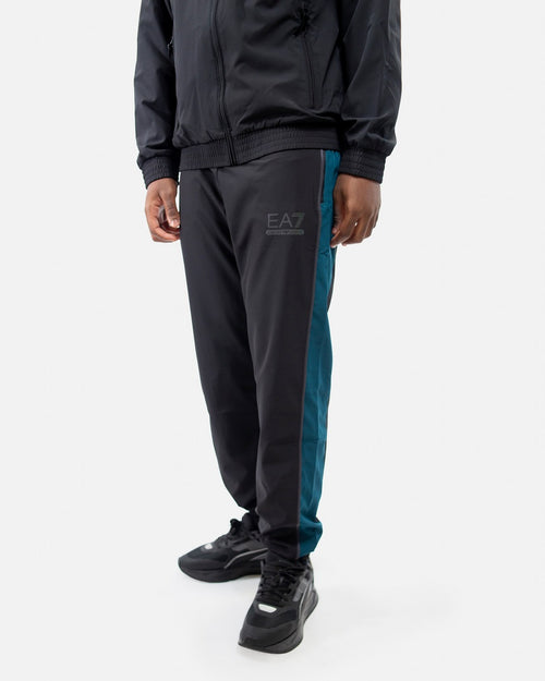 Tuta Emporio Armani EA7 Ventus 7 - Nera/Blu - Footkorner