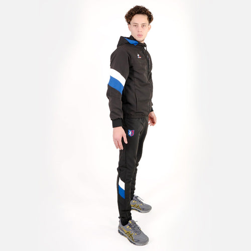 FK x Le Coq Sportif Trainingsanzug – Schwarz/Blau/Rot - Footkorner