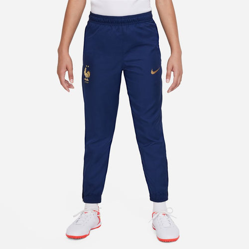 French Junior Team Tracksuit 2022 - Blue/Gold - Footkorner