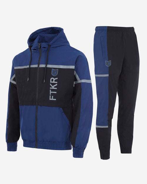 FTKR II Trainingsanzug – Blau/Schwarz - Footkorner