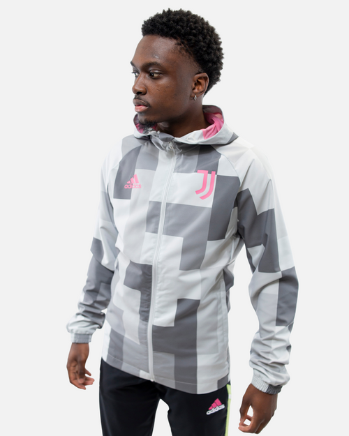 Veste Coupe-Vent Juventus 2022/2023 - Gris/Rose - Footkorner