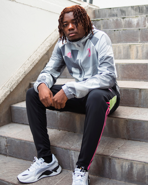 Veste Coupe-Vent Juventus 2022/2023 - Gris/Rose - Footkorner