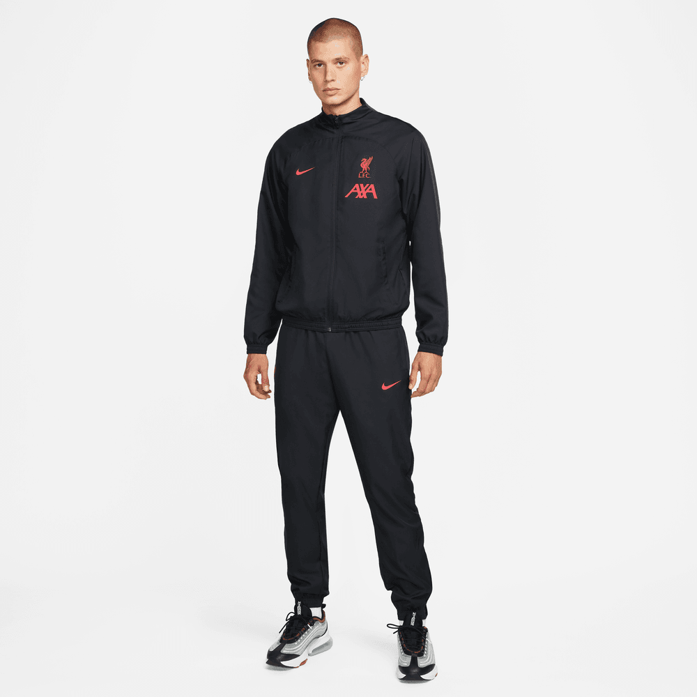 Liverpool Tracksuit 2022/2023 - Black/Red