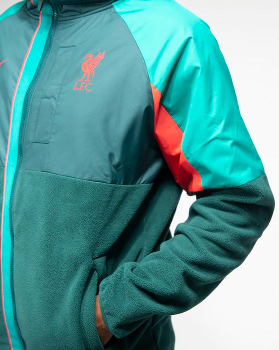 Liverpool Tracksuit 2022/2023 - Green/Black/Red