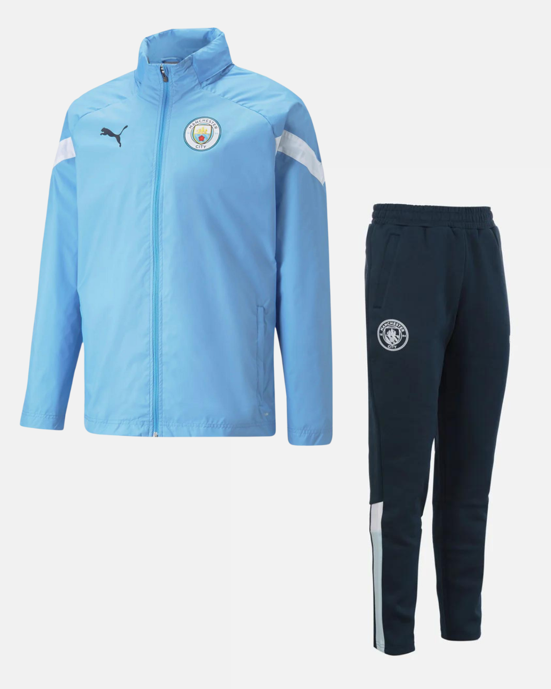 Manchester City Tracksuit 2022/2023 - Blue/White