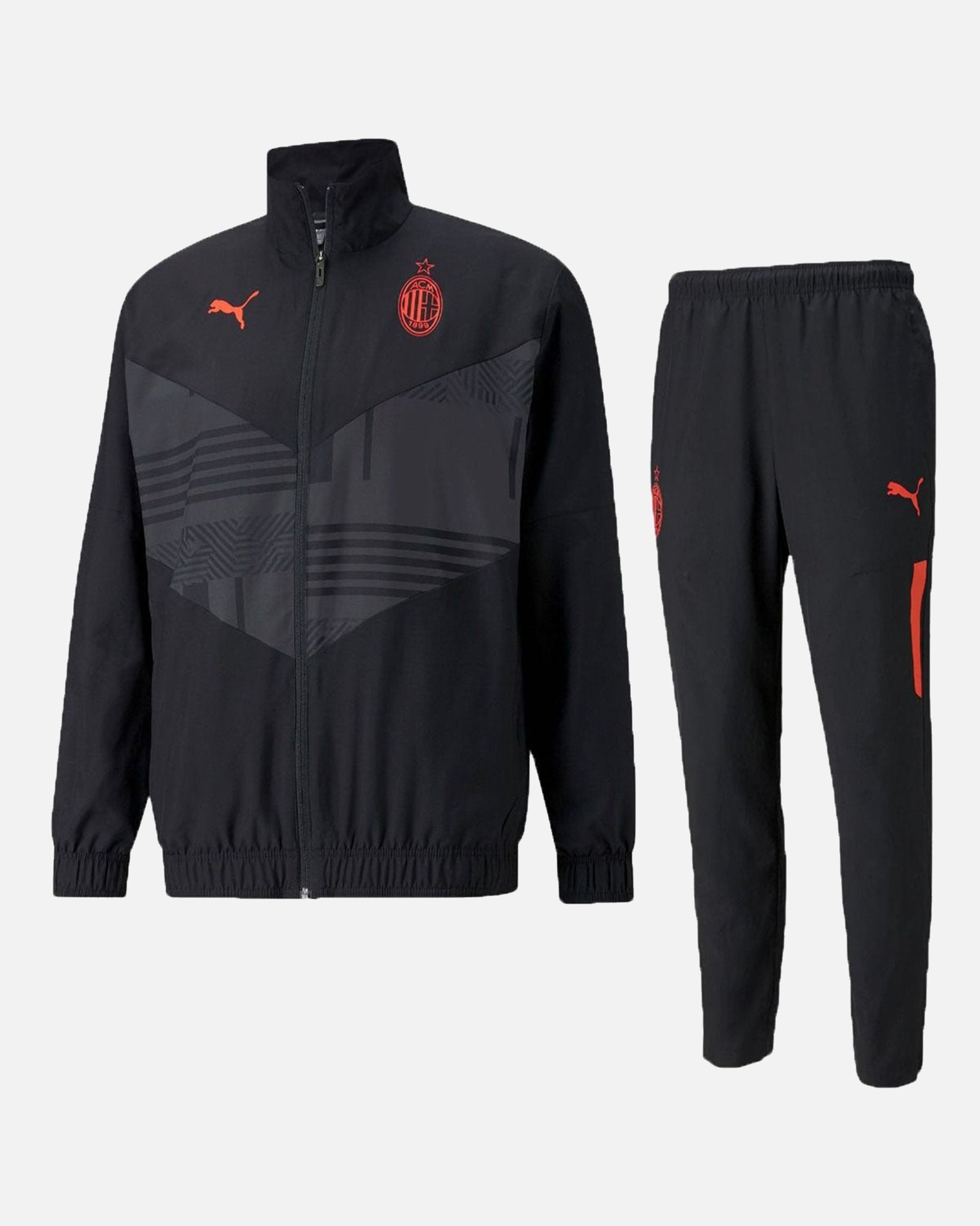 FootkornerChándal AC Milan 2022 - Negro/Rojo