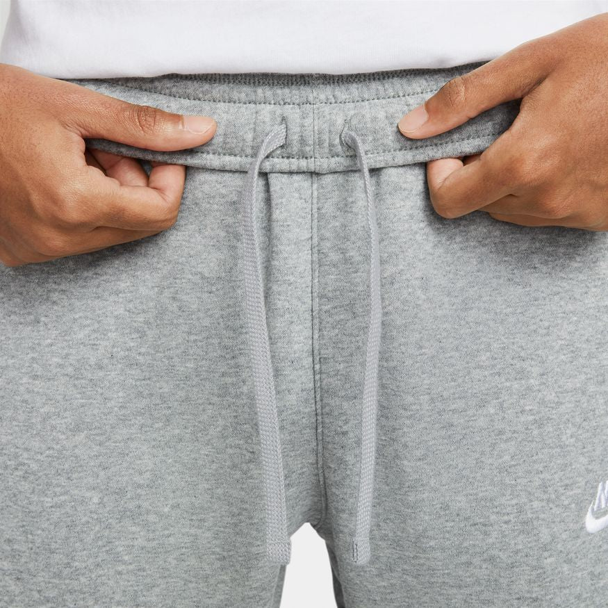 FootkornerNike Fleece-Trainingsanzug – Grau/Weiß