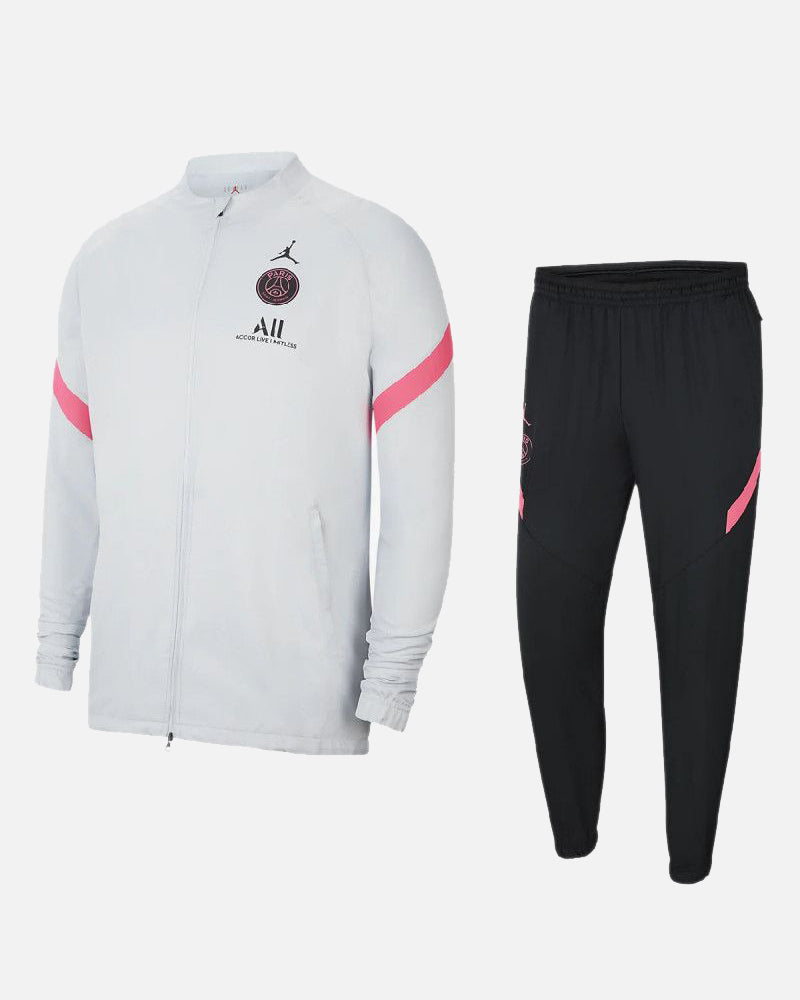 PSG X Jordan Strike Tracksuit 2021 - Grey/Pink