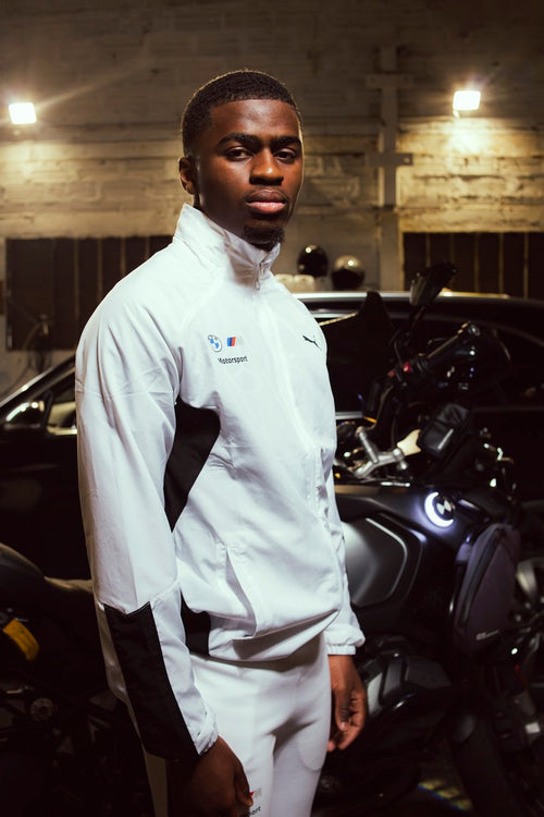 Giacca Puma BMW Motorsport - bianca/nera - Footkorner