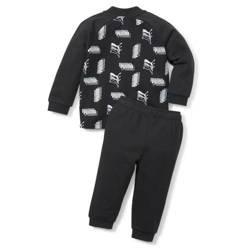 Puma Minicats Power Baby Tracksuit - Black/White - Footkorner