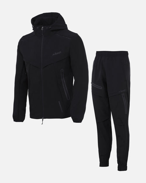 Chándal Scampia Running Scalare - Negro - Footkorner