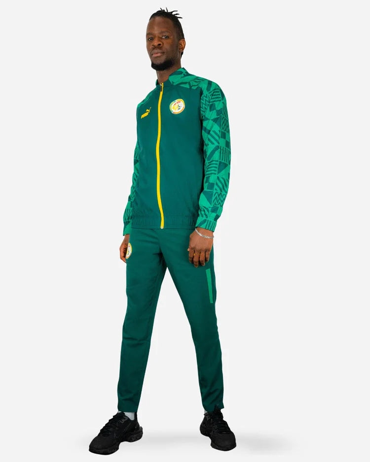 Survêtement Sénégal 2022/2023 - Vert/Jaune