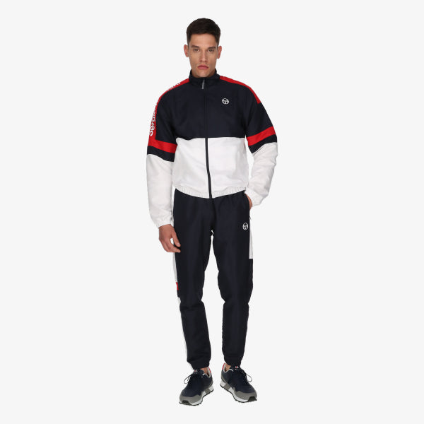 FootkornerSergio Tacchini Fascia Tracksuit - Blue/White/Red