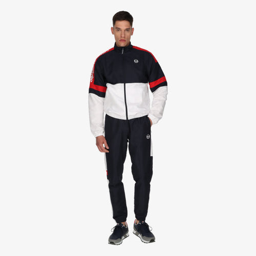 Sergio Tacchini Fascia Tracksuit - Blue/White/Red - Footkorner