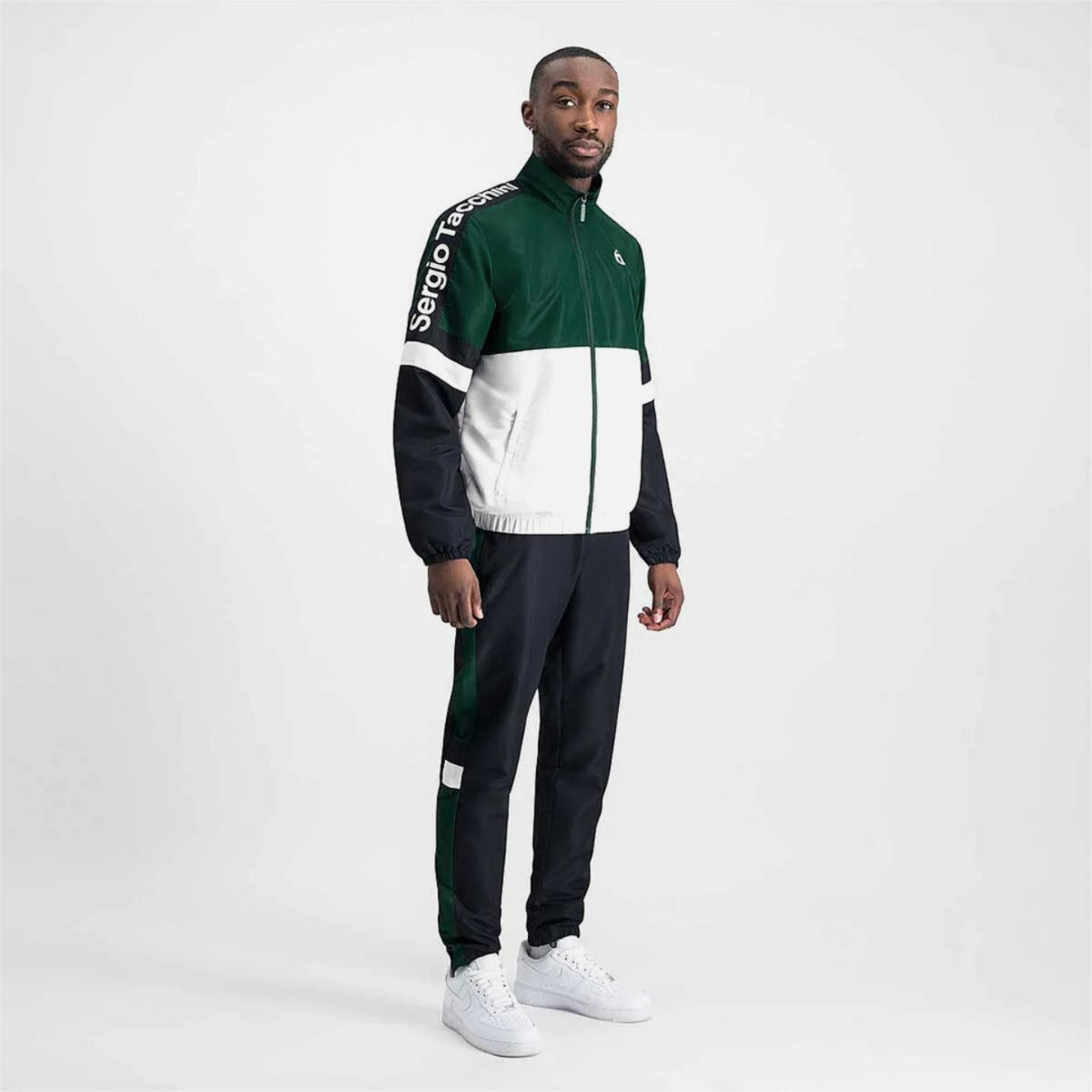 FootkornerSurvêtement Sergio Tacchini Fascia Tracksuit - Bleu/Vert/Blanc